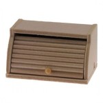 (*) Dollhouse Wooden Bread Box