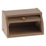 (*) Dollhouse Wooden Bread Box