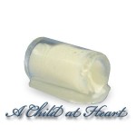 Dollhouse Glass of Spilled Milk
