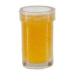 (*) Dollhouse Glass of Orange Juice