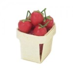 Dollhouse 2 pc Store Cherry Tomato Basket