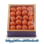 (*) Dollhouse Filled Crate of Apricots or Peaches