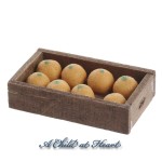 (*) Dollhouse Filled Crate of Oranges