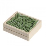 (*) Dollhouse Filled Crate of Green Beans