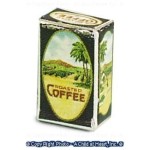 (&amp;sect;) Disc .60&amp;cent; Off - Vintage Style Gold Band Coffee Box
