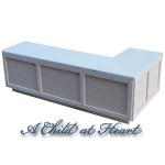 (*) Dollhouse Counter / Angle Bar- Choice of Style &amp; Finish -