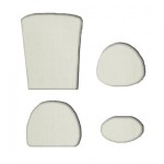 (*) Miniature Dollhouse Chair Cushion (Kit)- Choice of Color -