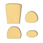 (*) Miniature Dollhouse Chair Cushion (Kit)- Choice of Color -