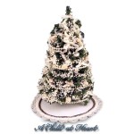 Dollhouse Victorian Christmas Tree- Choice of Color -