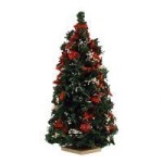Dollhouse Victorian Christmas Tree- Choice of Color -