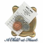 (*) Diner Check Tray with Coins