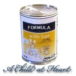 Dollhouse Can of Baby Formula