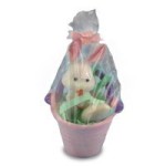 (*) Dollhouse Filled Wrapped Easter Pail