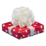 Dollhouse Wrapped Valentine Gift