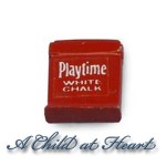 Dollhouse School House Chalk Box