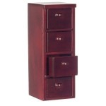 (*) Large Dollhouse File Cabinet- Choice of Finish -