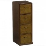 (*) Large Dollhouse File Cabinet- Choice of Finish -