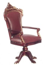 Fancy Dollhouse Victorian Desk Chair by Bespaq