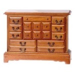 Dollhouse Office Trinket Chest