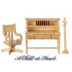 (&amp;sect;) Disc. $10 Off - Dollhouse 3 pc Office Set