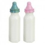 (*) 2 pc Dollhouse Baby Bottles