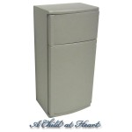 Dollhouse Stainless Steel Refrigerator