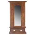 Dollhouse Mirrored Armoire