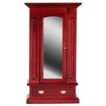 Dollhouse Mirrored Armoire