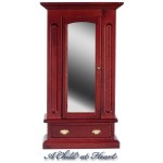 Dollhouse Mirrored Armoire