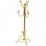 Dollhouse Brass Coat Tree