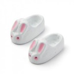 (*) Dollhouse Kid's Bunny Slippers- Choice of Finish -
