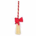 Dollhouse Decorated Christmas Broom