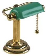 Dollhouse Bankers Desk Lamp