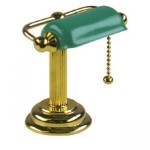 Dollhouse Bankers Desk Lamp