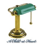 Dollhouse Bankers Desk Lamp