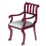Dollhouse British Colonial Armchair