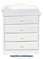 Dollhouse White Bunk Bed Bedroom Set - Pink