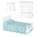 Dollhouse Kids White Bedroom