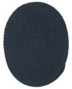 &amp;sect; Disc. $3 Off - Dollhouse Oval Braided Rug, Wedgwood