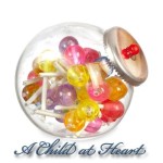 Dollhouse Counter Jar of Lollipops