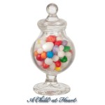 Glass Apothecary Jar of Candy
