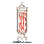 Dollhouse Jar of Stick Candy
