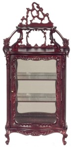 Dollhouse Victorian Display Cabinet