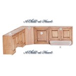 (*) Un-Finished Upper Cabinets
