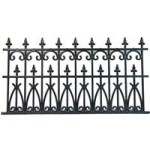2 or 144 pc Victorian Wrought Iron Fence Set(s)- Choice of Color -