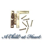 4 pc. HL - Hinges with Nails