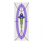 Simulated Stain Glass Insert for Door