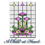Simulated Stain Glass Insert for Door
