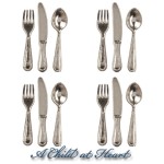Dollhouse 12 pc. Flatware, Silver