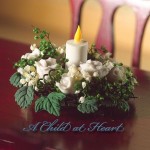 Centerpiece - Red or White Flowers
